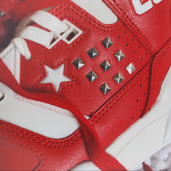 CONVERSE ERX 260 MID ENAMEL RED VINTAGE WHITE - Picture 6 of 11